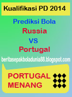 Prediksi Bola Russia vs Portugal (Kualifikasi Piala Dunia 2014) 