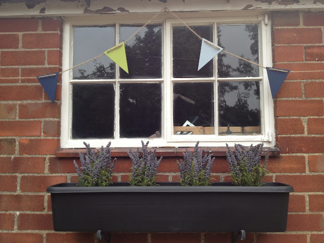 wooden bunting