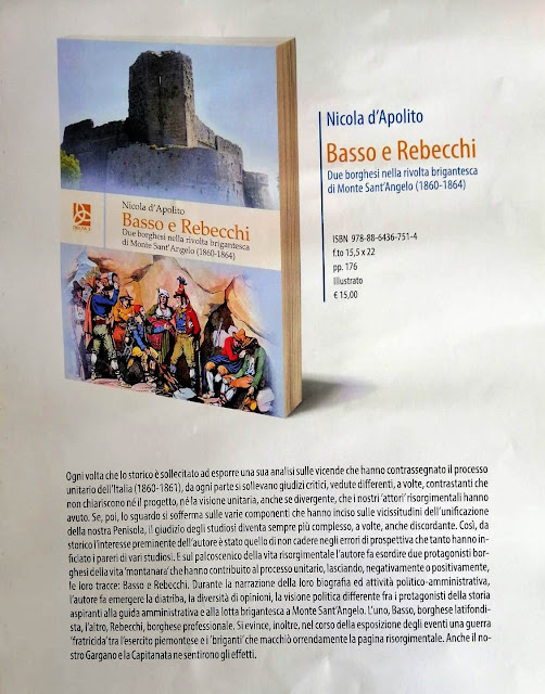  “Basso e Rebecchi”, un’interessante ricerca storica sul Risorgimento garganico e dauno