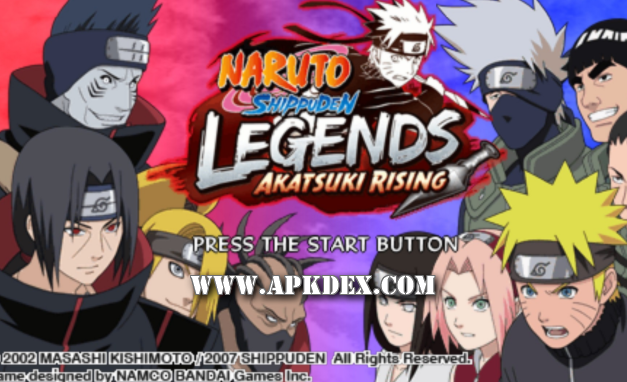 Game  PSP / PPSSPP Naruto Shippuden ISO + CSO Save Data
