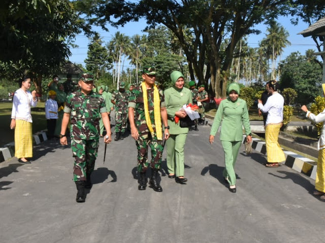  Endro Satoto Kunjungi Kodim Tobelo