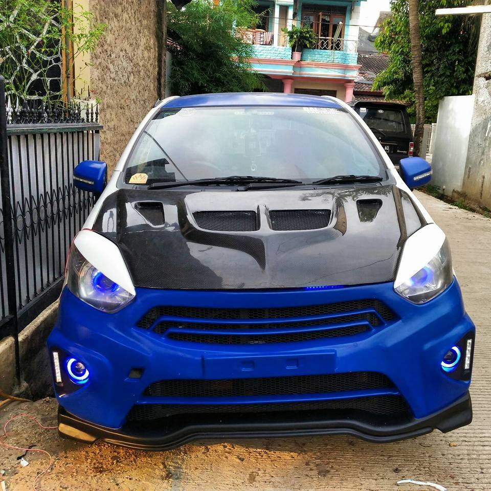 Kap Mesin Ayla Custom Daihatsu Ayla Indonesia