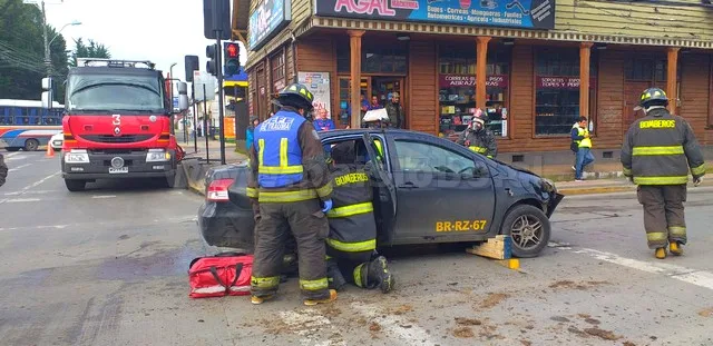 Colisión vehícular en Osorno