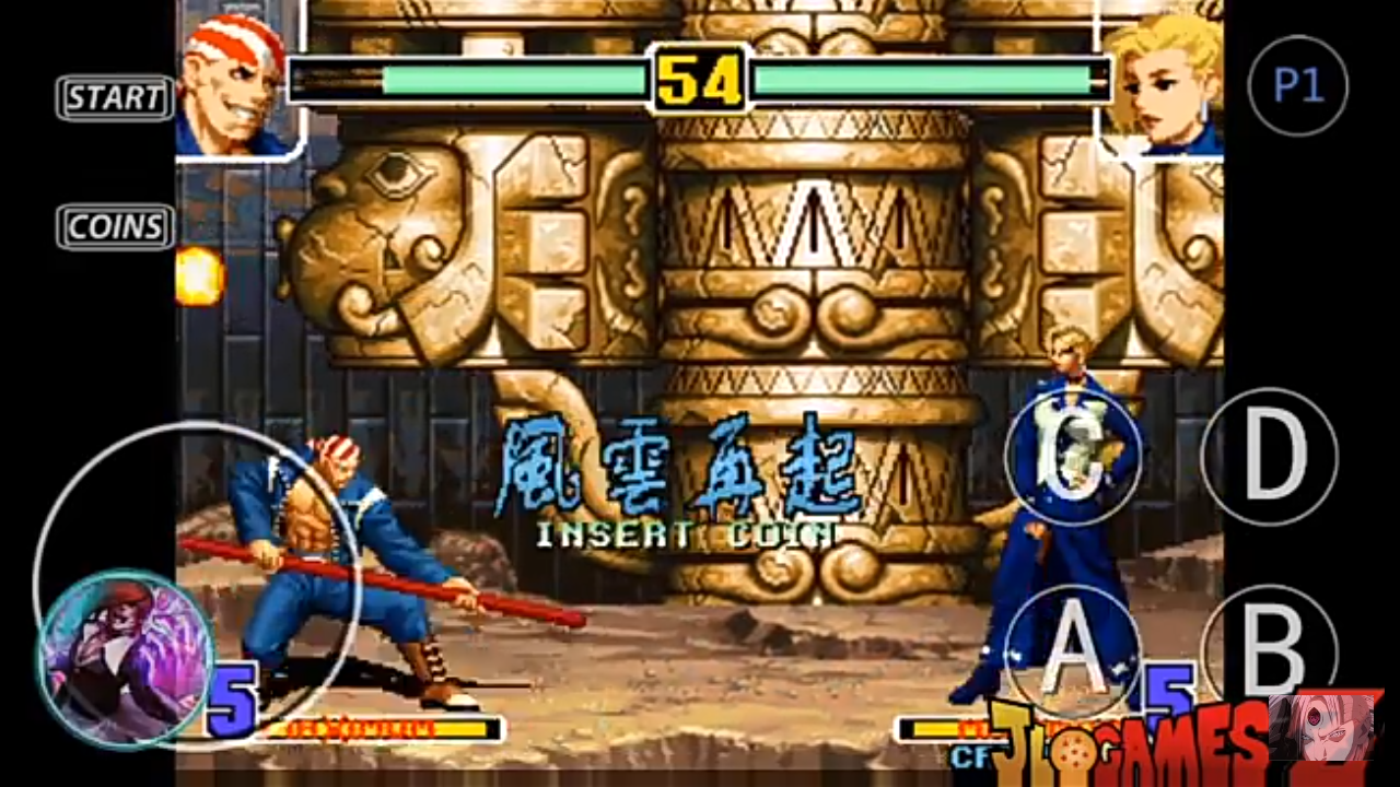 SAIUU! THE KING OF FIGHTERS PARA CELULARES Android APK SÓ PESA 49.29 MB + DOWNLOAD SEM EMULADOR