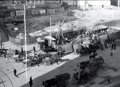 Construcción del Metro de Madrid - 1917