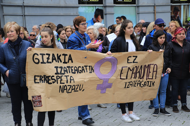 manifestación contra la sentencia a La Manada