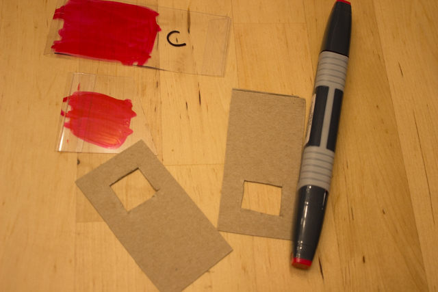 How to make an easy secret message decoder craft with kids from recycled materials