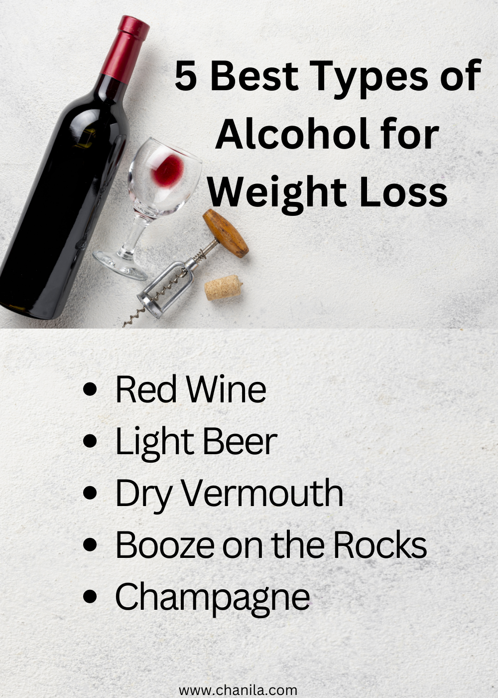 5 Best Types of Alcohol for Weight Loss