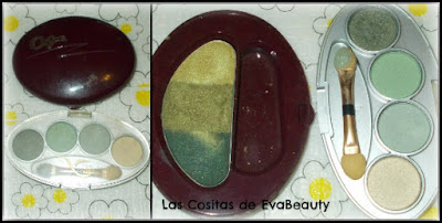 paletas sombras verdes project pan maquillaje