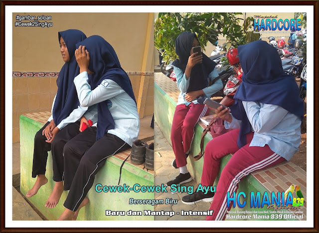 Gambar Siswa-Siswi SMA Negeri 1 Ngrambe Cover Biru - Buku Album Gambar Soloan Edisi 6.2