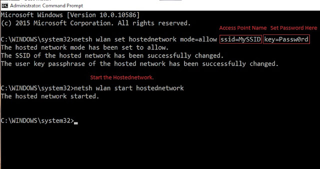 How To Create a Wireless Hosted Network in Windows 10