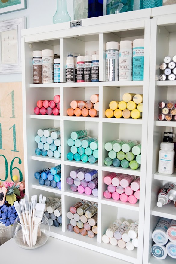 Small Craft Room Organization - Craft Room Organization - Inspired Paper CraftsInspired ... : Let's look at how to keep your craft room organized with these simple tips.