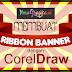 Tutorial CorelDraw Vektor - Membuat Banner Pita dengan CoreDraw