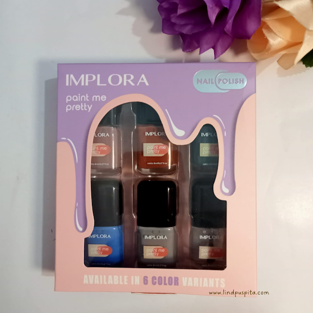 Review Implora Nail Polish Paint Me Pretty