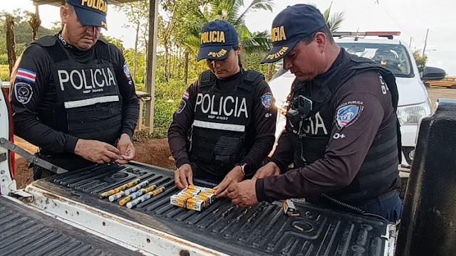 Fuerza Pública decomisa 477 municiones a mujer que intentaba salir hacia Nicaragua