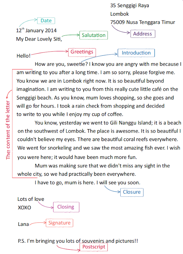 Contoh Surat Pribadi Tentang Liburan Ke Pantai - Contoh Surat Pribadi Dalam Bahasa Inggris Tentang Liburan Contoh Seputar Surat - Memang surat pribadi biasanya ditulis untuk seseorang yang spesial, seperti orang tua, sahabat, atau yang lainnya.