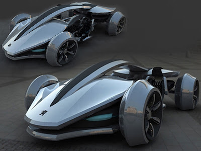 Peugeot Sport Cars Epine Concept Cars Inspired by Formula One and Motorcycles