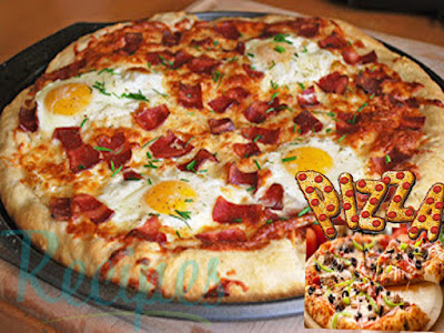 Breakfast pizza