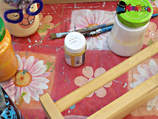 usare i colori acrilici per dipingere il legno come fare