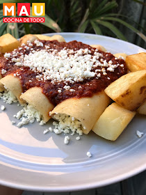 mau cocina de todo enchiladas adobadas regias receta facil antojitos posadas