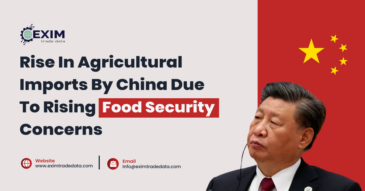 rise in agricultural import by china