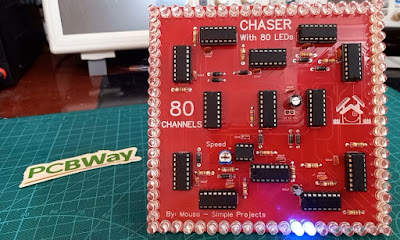 LED Chaser with 80 channels