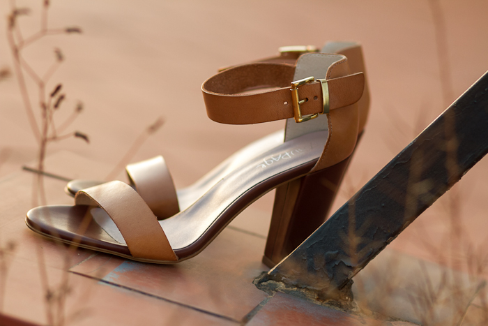 NEW ON MY SHOE CABINET: NUDE STRAPPY SANDALS