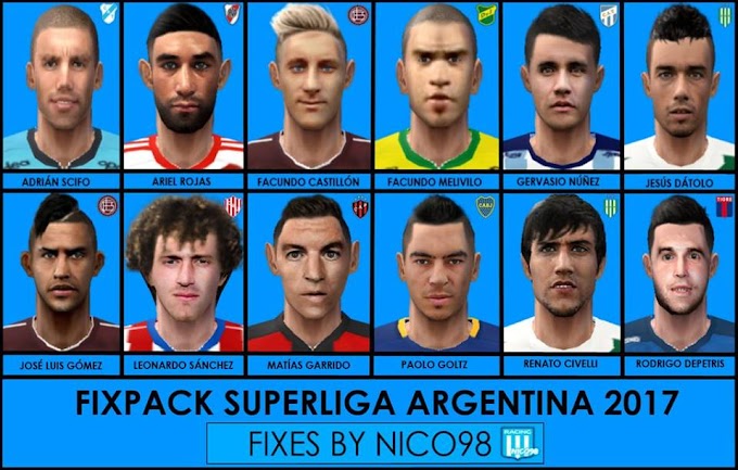 Fix FacePack Super Liga Argentina | By Nico98