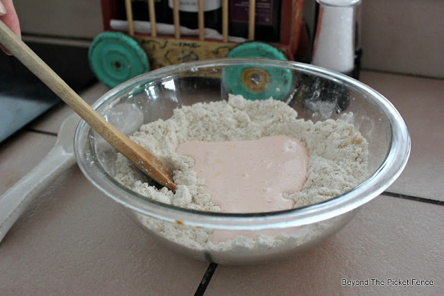 gluten free scones, cherry almond scones, recipe, http://bec4-beyondthepicketfence.blogspot.com/2016/01/foodie-friday-cherry-almond-scones.html