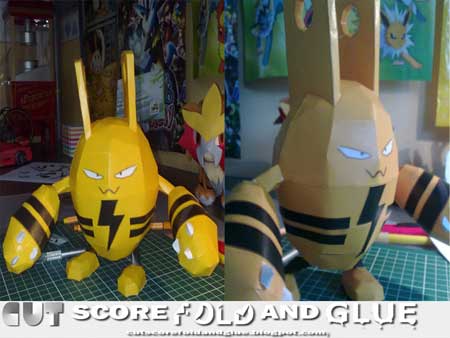 Pokemon Elekid Papercraft