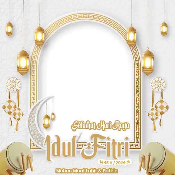 Link Twibbonize Ucapan Selamat Hari Raya Lebaran Idul Fitri 1445 Hijriyah 2024 Masehi id: 2024idulfitri144h