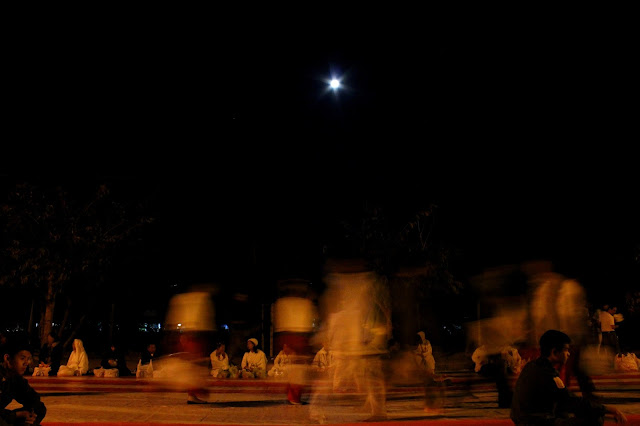 Monks alms-giving in Chiang Mai