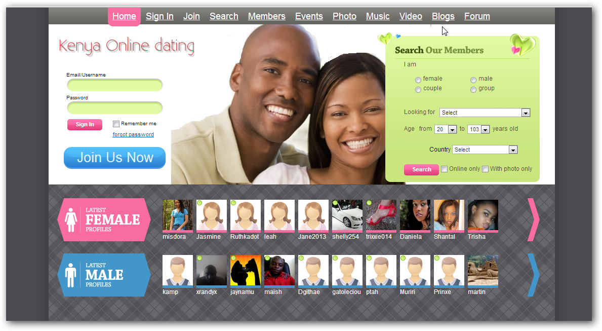 online kenya dating site