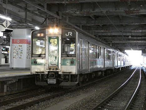 東北本線　岩沼行き3　701系