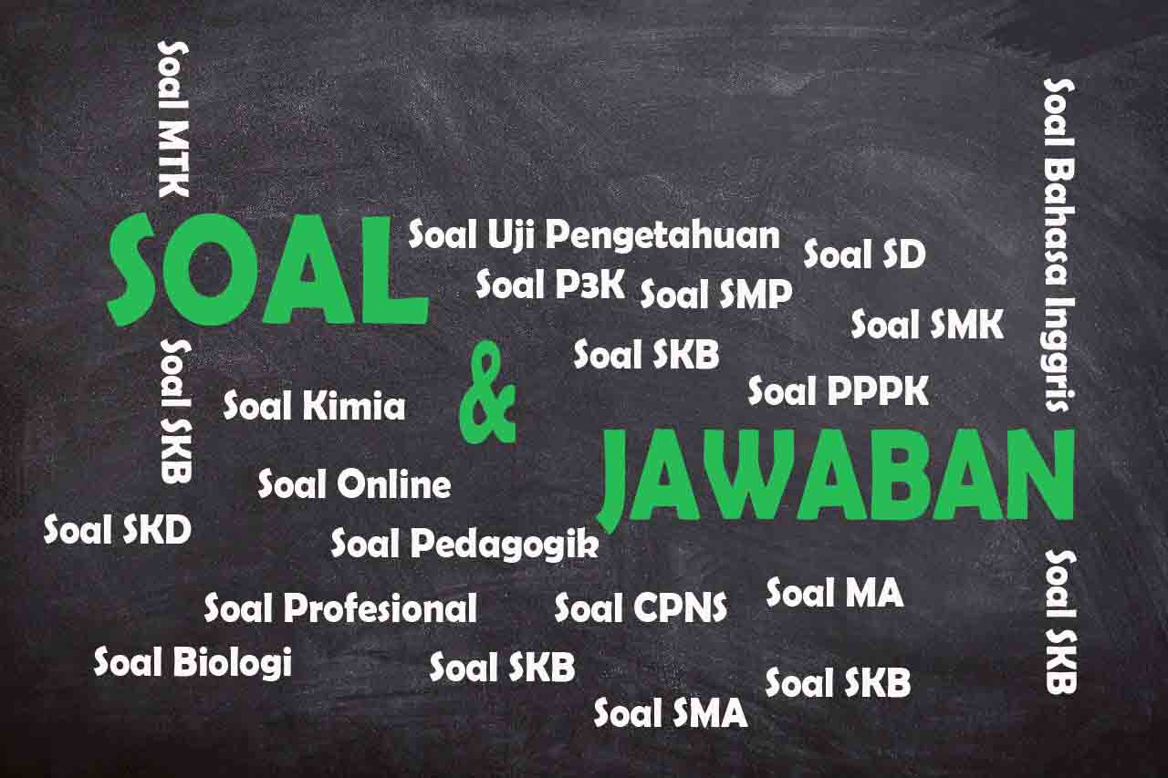 Soal PPPK 2021 SKB Ekonomi Pedagogik Tahun 2021 - ARTIKEL PENDIDIKAN