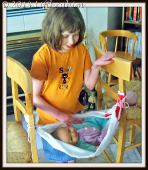 A hammock for a baby doll Elementary American History Reivew