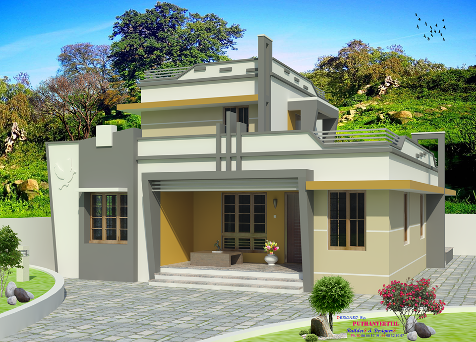 3 Bedroom Modern Contemporary Home in 23 Lakhs with 1400 