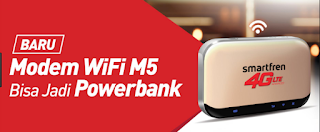 Spesikasi Mifi Smartfren M5 Lirisan Terbaru 