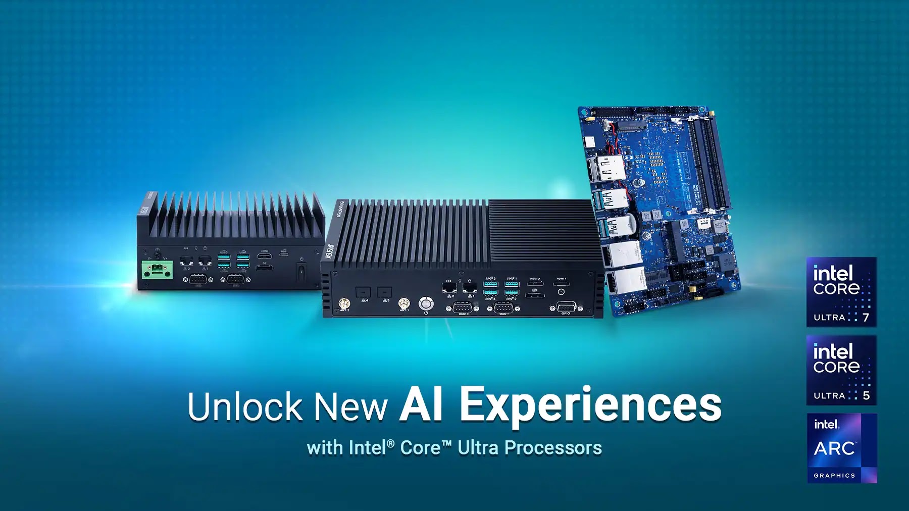 ASUS IoT Powered by Intel Core Ultra Processors
