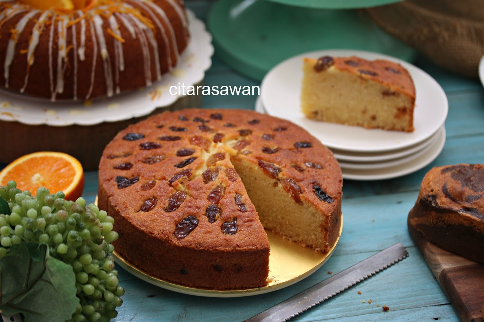 Kek Suji / Semolina Cake ~ Resepi Terbaik