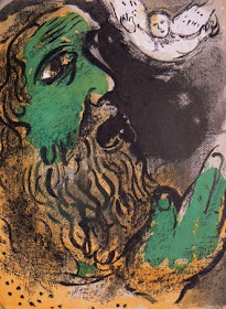 Chagall: Job at Prayer.