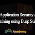 Burp Suite for Web Vulnerability Assessment, Free Training