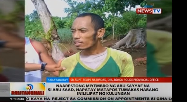 Abu Saad, Huling Miyembro ng Abusayyaff nahuli na ilang oras lang ang nakalipas Patay na!