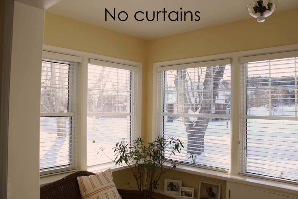 Cozy.Cottage.Cute.: Curtains For The Sunroom. Finally!