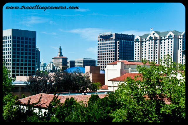 I was amazed by California's Urban Skylines. Buildings of all shapes and sizes dotted the horizon. Each Skyline was unique and colorful. Judge for yourself.Buildings visible from Hotel Hilton located in San Jose downtown.A jet line above the Palm trees. There were plenty of opportunities available for these kinds of shots. Again San Jose downtown.We were surrounded by the Glass Buildings everywhere. Everything looked Polished, though a tad bit unreal.A random shot in the streets of San Jose downtown. The wide variety of structures made even a vastly concrete architecture unique.The Boccardo gateway of the San Jose State University which boasts of a very culturally diverse student population.San Francisco Skyline at night from across the Golden Gate bridge. You can see a boat in the ocean on the right side.The Transamerica Pyramid is one of the most famous buildings of San Francisco.This is probably the most vibrant a skyline can get without getting cluttered. Look at the wide variety of colors, shapes and sizes against the back drop of the ocean. Also, San Francisco evidently houses a large portion of the population of California. At places, houses were so close that they resembled the densely populated areas of Delhi.California,  San Jose, San Francisco,  San Jose State University, urban, skylines