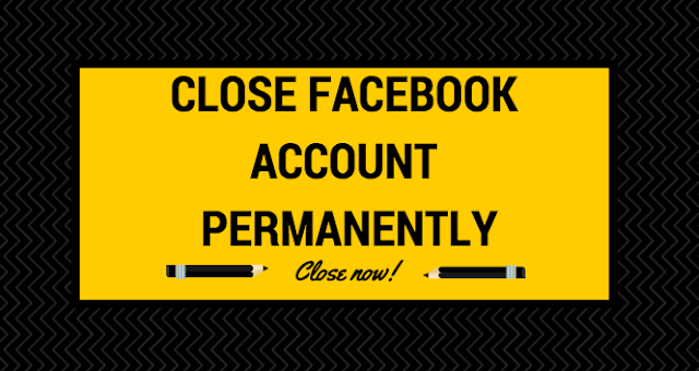 Close Facebook account Permanently