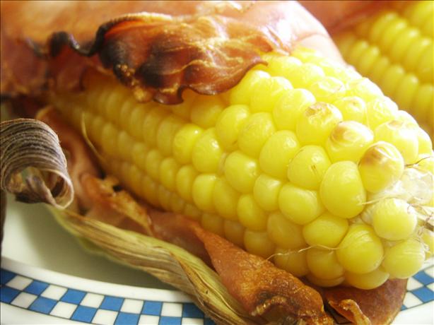 Bacon Wrapped Corn On The Cob3