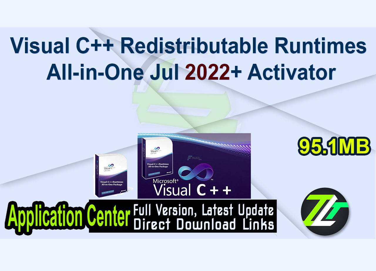 Visual C++ Redistributable Runtimes All-in-One Jul 2022+ Activator