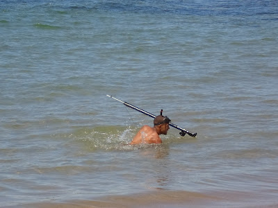 Flagrante de irresponsabilidade na Praia da Paciência