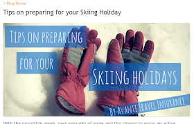 Helpful tips for Skiing holidays